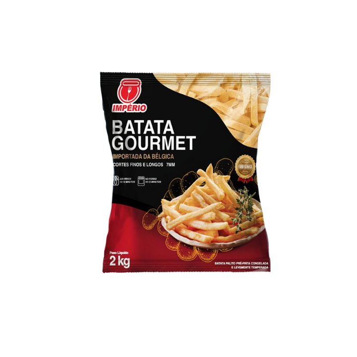 Batata Congelada 7mm 2kg - Império